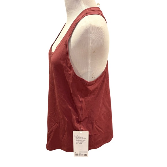 NEW Lululemon Athletica Red Sleeveless Tank Top - Picture 4 of 6